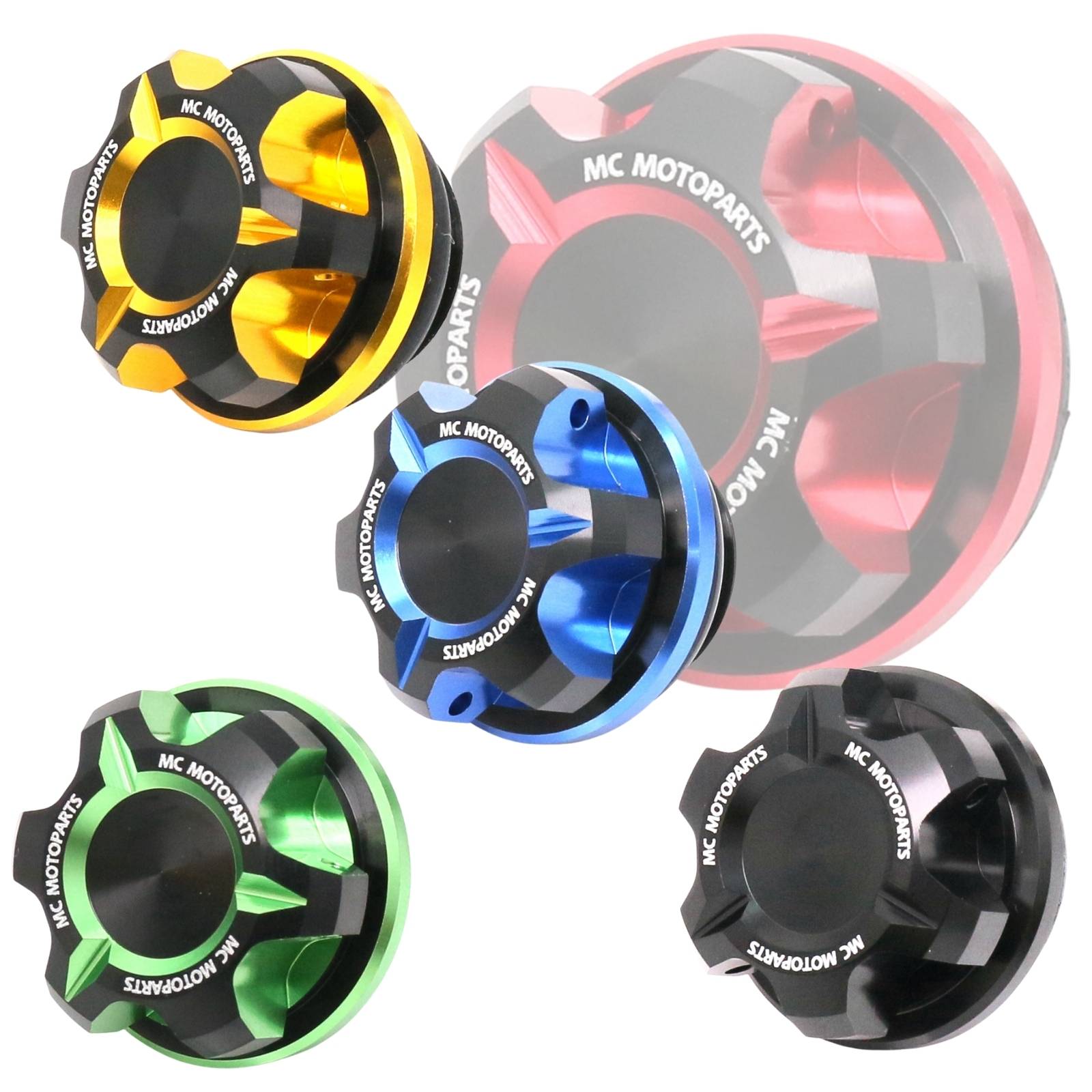 Black Blue CNC Oil Filler Cap For Kawasaki Concours 14 ZX-6R Black Blue CNC Oil Filler Cap For Kawasaki Concours 14 ZX-6R
